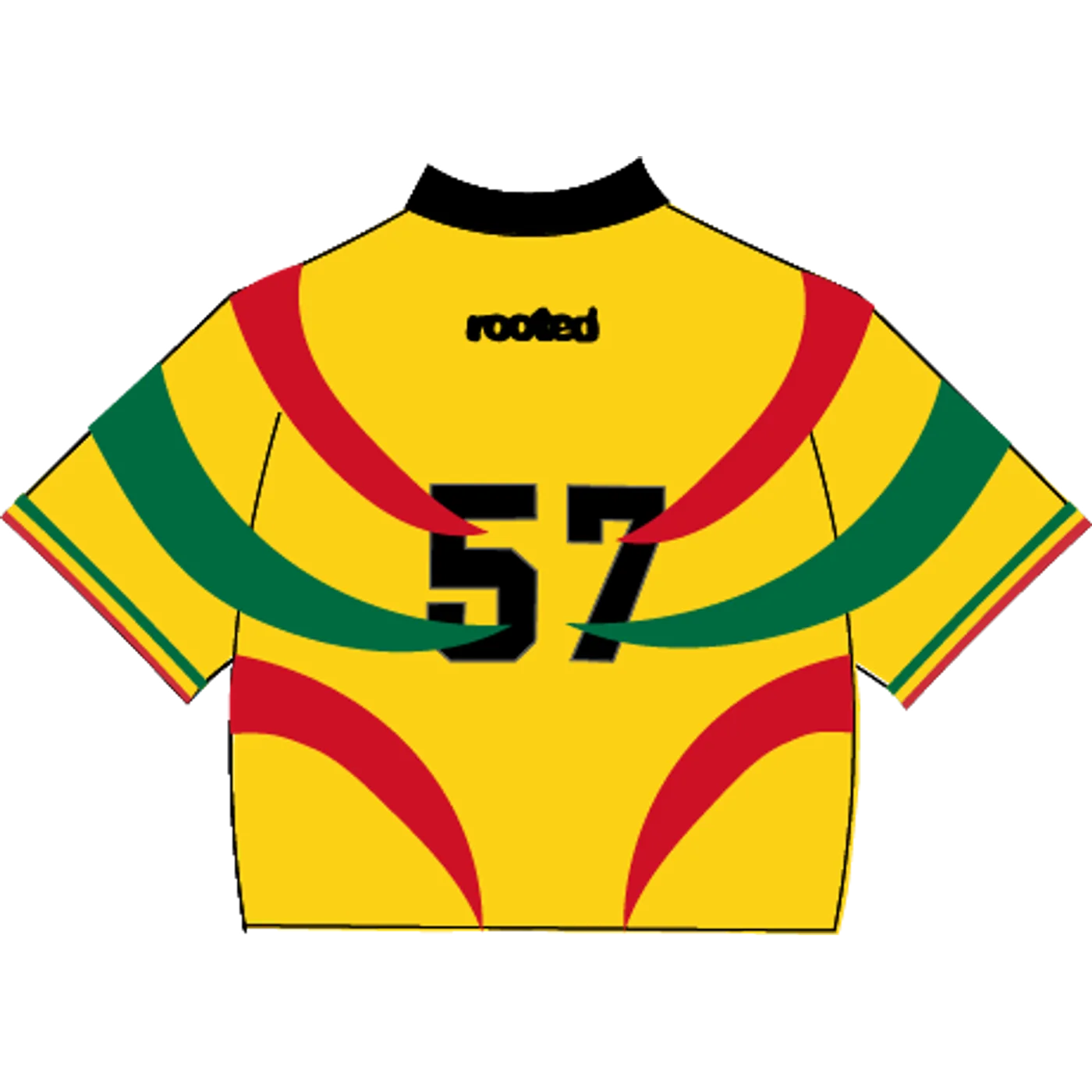 Ghana Jersey view 2